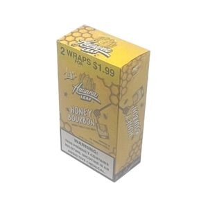 Havana Leaf  Wraps Honey Bourbon 20 Packs of 2 Wraps For $1.99